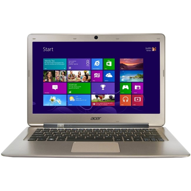 Refurbished Acer Aspire S3-391 Core i5 3317U 4GB 500GB 13.3 Inch Windows 10 Laptop