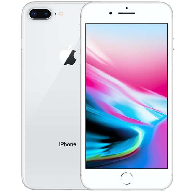 Refurbished Apple iPhone 8 Plus Silver 5.5" 64GB 4G Unlocked & SIM Free