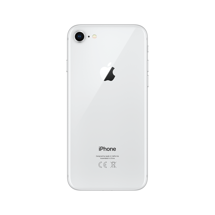 Grade A2 Apple iPhone 8 Silver 4.7" 64GB 4G Unlocked & SIM Free