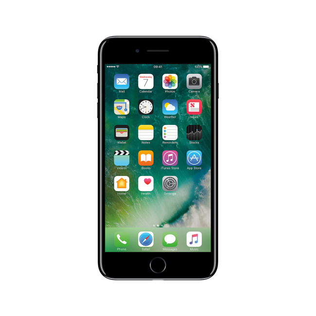 Refurbished Apple iPhone 7 Plus Jet Black 5.5" 256GB 4G Unlocked & SIM Free Smartphone