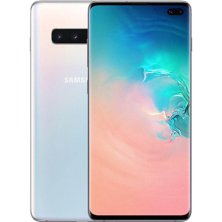 Refurbished Samsung Galaxy S10 Plus Prism White 6.4" 512GB 4G Unlocked & SIM Free Smartphone