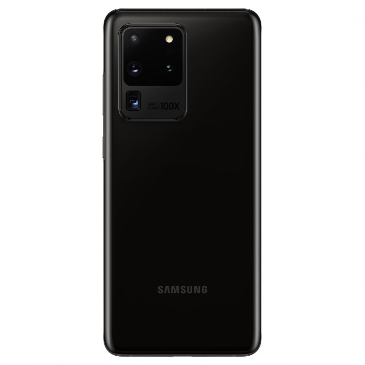 Refurbished Samsung Galaxy S20 Ultra 5G Cosmic Black 6.9" 128GB 5G Unlocked & SIM Free Smartphone