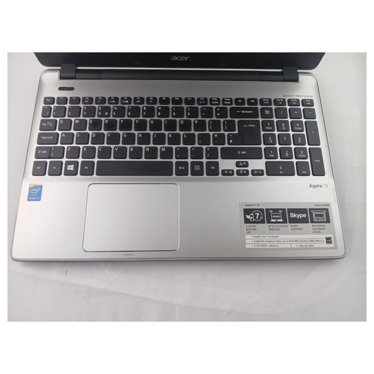 Refurbished Acer NC-V3-572-55V8 Core i5-5200U 6GB RAM 1TB HDD 15.6 Inch Windows 10 Laptop