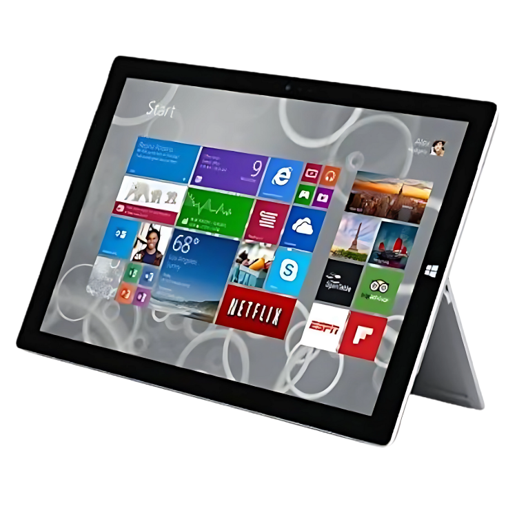 Refurbished Microsoft Surface Pro 3 Core i7-4650U 8GB RAM 256GB SSD 12 Inch Windows 10 Laptop