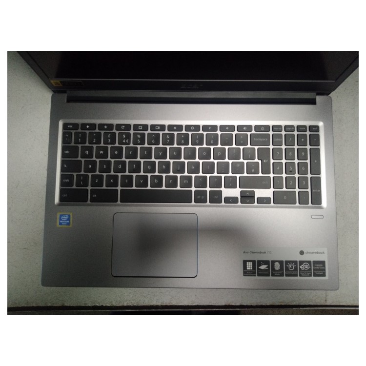 Refurbished Acer CB715 Intel Pentium 4417U 4GB 128GB 15.6 Inch Windows 10 Laptop