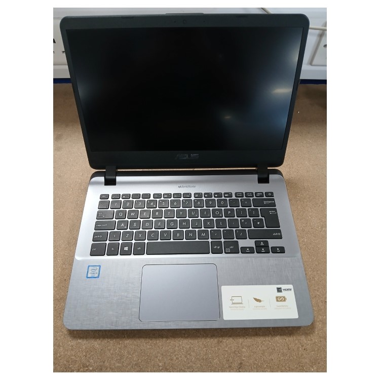 Refurbished ASUS VivoBook 14 Core i3-6006U 4GB 256GB 14 Inch Windows 10 Laptop
