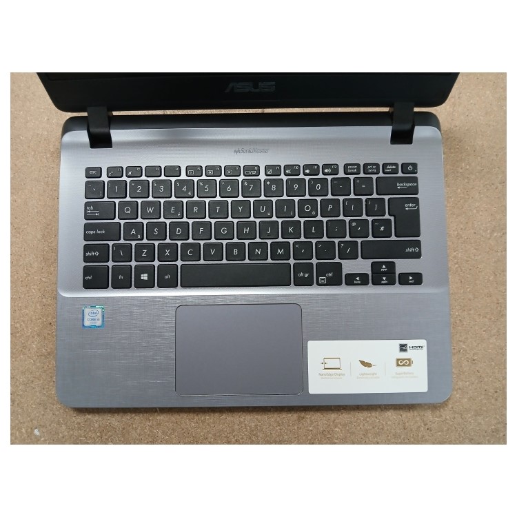 Refurbished ASUS VivoBook 14 Core i3-6006U 4GB 256GB 14 Inch Windows 10 Laptop