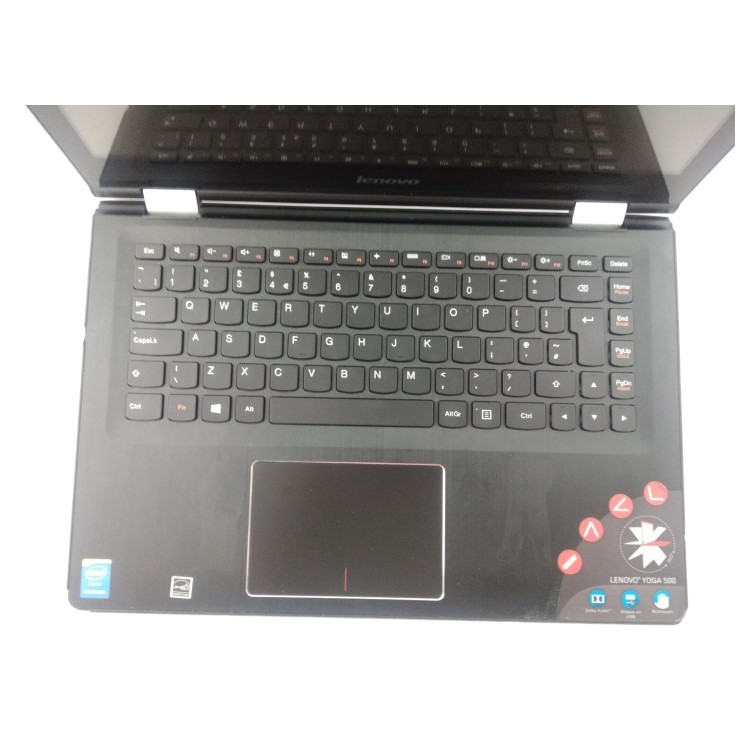 Refurbished Lenovo Yoga 500-14IBD Intel Pentium 3825U 8GB RAM 1TB HDD 14 Inch Windows 10 Laptop