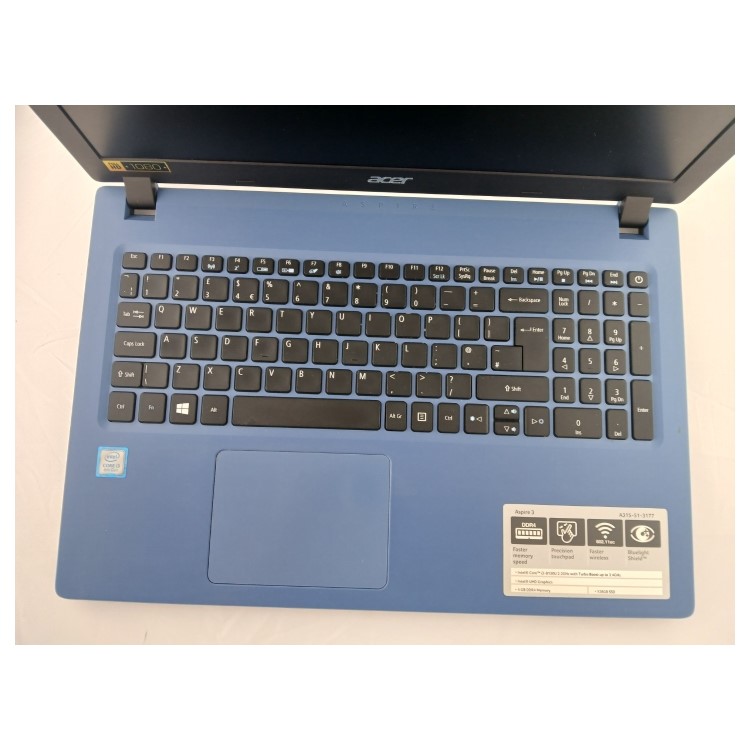 Refurbished Acer Aspire A315-51 Core i3-8130U 4GB RAM 128GB SSD 15.6 Inch Windows 10 Laptop