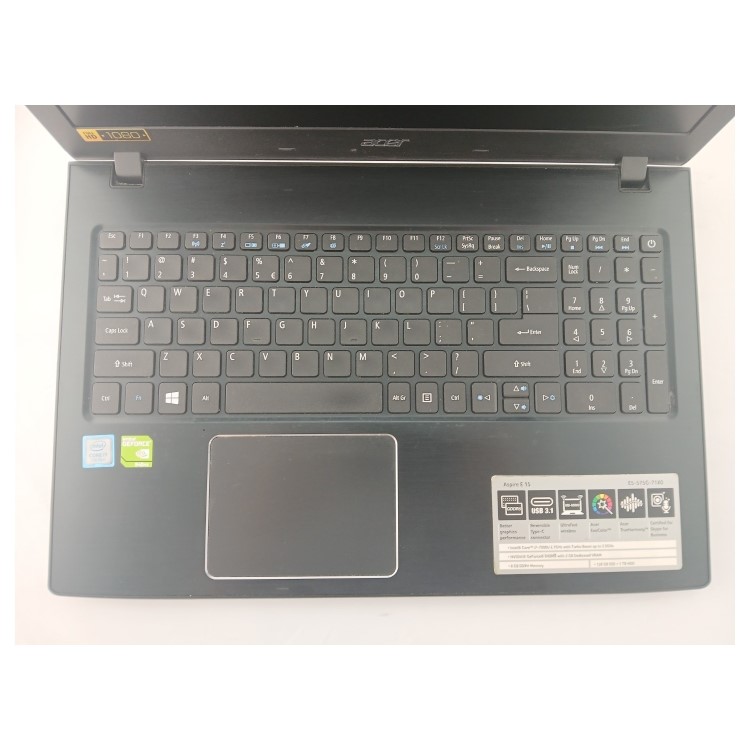Refurbished Acer Aspire E5-575G Core i7-7500U 8GB RAM 1TB HDD 15.6 Inch Windows 10 Laptop