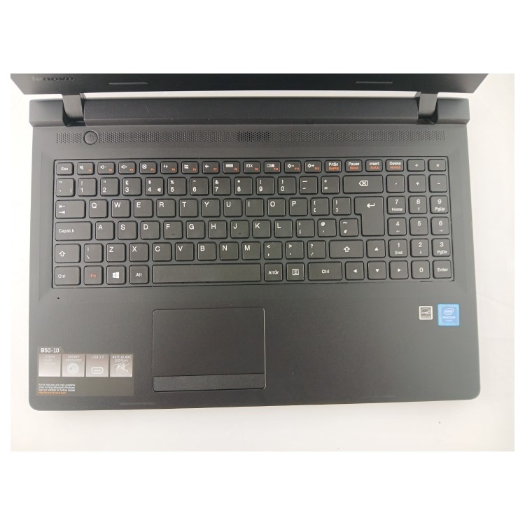 Refurbished Lenovo B50-10 Intel Pentium N3540 4GB RAM 128GB SSD 15.6 Inch Windows 10 Laptop