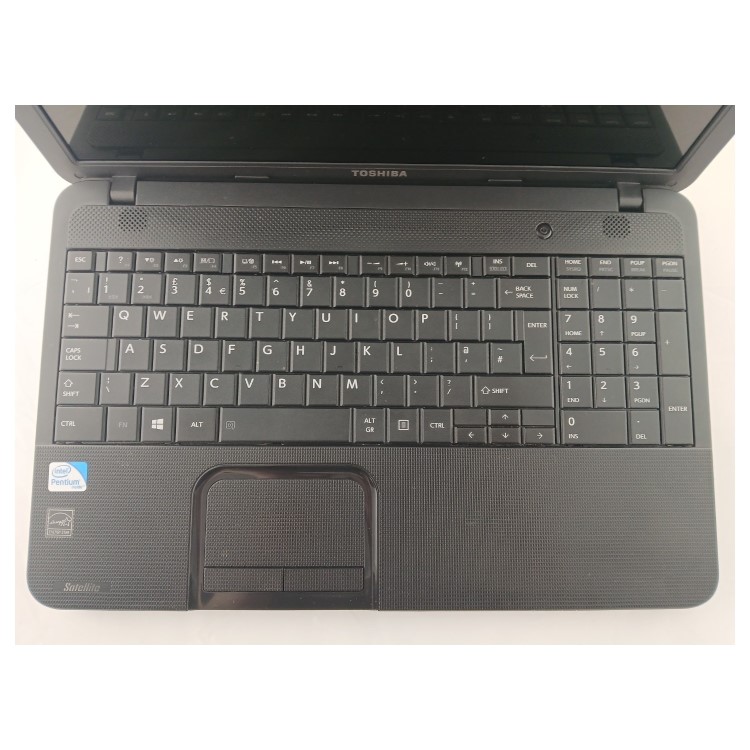 Refurbished Toshiba Satellite C850-1KN Intel Pentium B960 8GB RAM 750GB HDD 15.6 Inch Windows 10 Laptop