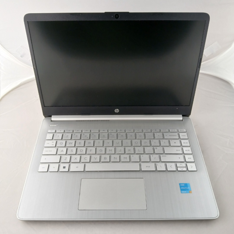 Refurbished HP 14S-DQ2XXX Intel Pentium Gold 7505 4GB RAM 128GB SSD 14 Inch Windows 11 Home Laptop