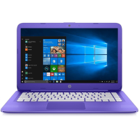 Refurbished HP Stream 14-AX0XX Intel Celeron N3060 4GB RAM 32GB SSD 14 Inch Windows 10 Laptop