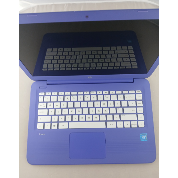 Refurbished HP Stream 14-AX0XX Intel Celeron N3060 4GB RAM 32GB SSD 14 Inch Windows 10 Laptop