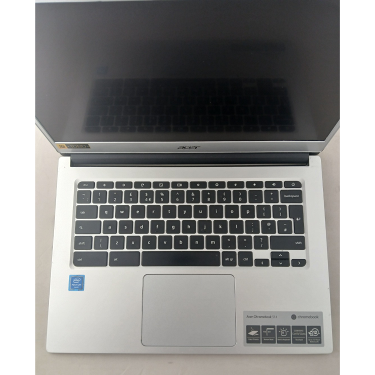 Refurbished Acer 514 14 Intel Pentium N4200 4GB RAM 128GB SSD 14 Inch Chromebook