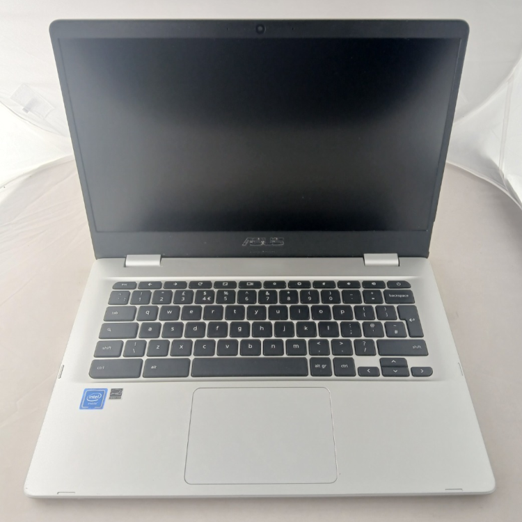 Refurbished ASUS C423NA 14 Intel Celeron N3350 4GB RAM 32GB SSD 14 Inch Chromebook
