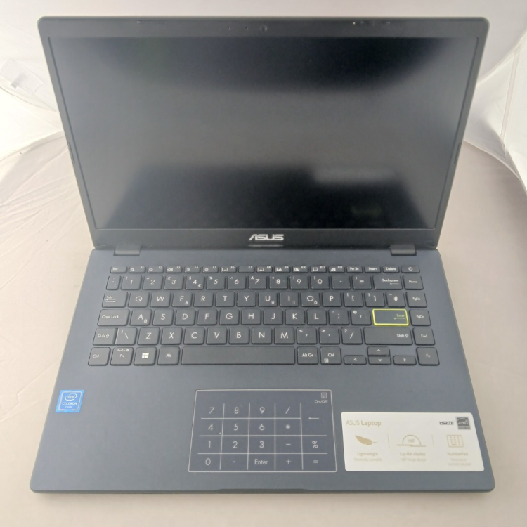 Refurbished ASUS Vivobook E410MAB E410MA Intel Celeron N4020 4GB RAM 128GB SSD 14 Inch Windows 10 Laptop