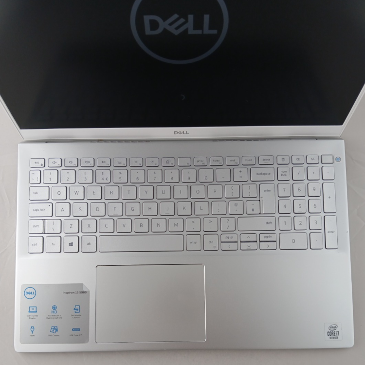 Refurbished Dell Inspiron 15 5501 Core i7-1065G7 16GB RAM 512GB SSD 15.6 Inch Windows 11 Laptop