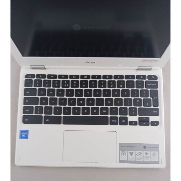 Refurbished Acer 11-CB3-132-16YJ Intel Atom x5-E8000 2GB RAM 32GB SSD 11.6 Inch Windows 11 Chromebook