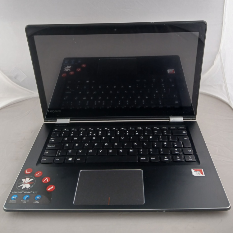Refurbished Lenovo Yoga 510-14AST AMD A9-9410 4GB RAM 1TB HDD 14 Inch Windows 11 Laptop