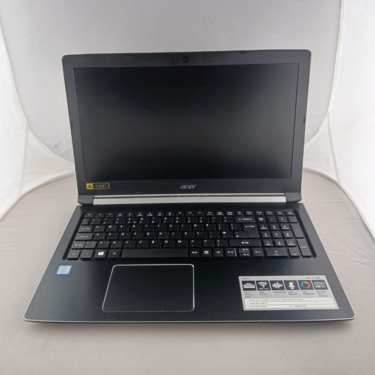 Refurbished Acer Aspire A615-51 Core i5-8250U 20GB RAM 1TB HDD 15.6 Inch Windows 11 Home Laptop