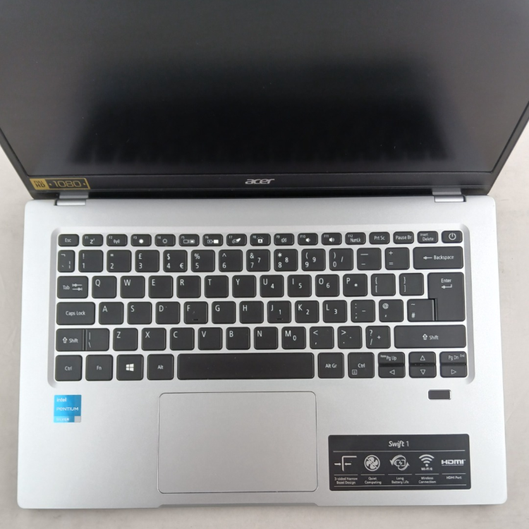 Refurbished Acer Swift SF114-34 Intel Pentium Silver N6000 8GB RAM 256GB SSD 14 Inch Windows 11 Laptop