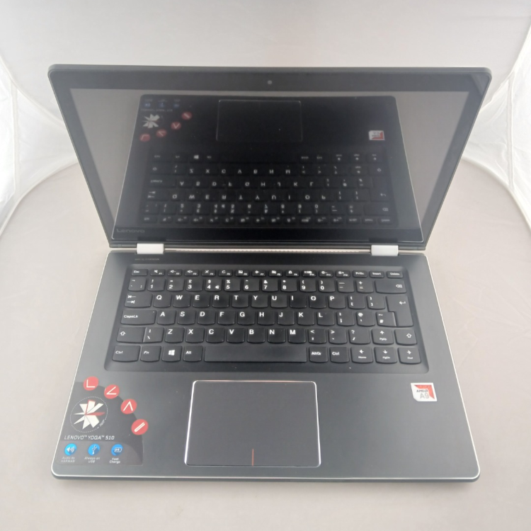 Refurbished Lenovo Yoga 510-14AST AMD A9-9410 4GB RAM 1TB HDD 14 Inch Windows 11 Touchscreen Convertible Laptop