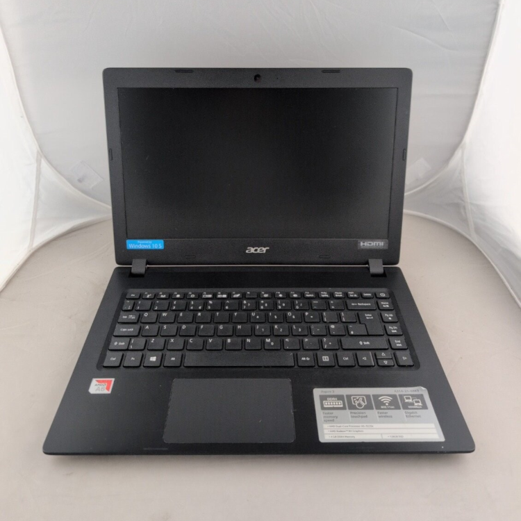 Refurbished Acer Aspire A314-21 AMD A6-9220E 4GB RAM 128GB SSD 14 Inch Windows 11 Laptop