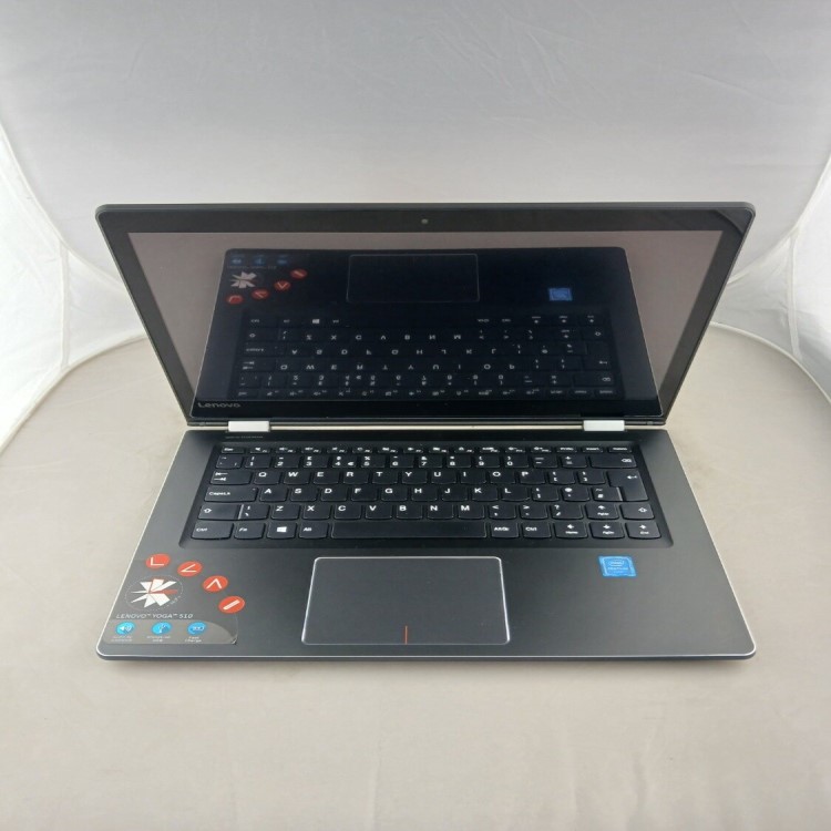 Refurbished Lenovo Yoga 510-14ISK Intel Pentium 4405U 4GB RAM 128GB SSD 14 Inch Windows 11 Touchscreen Convertible Laptop