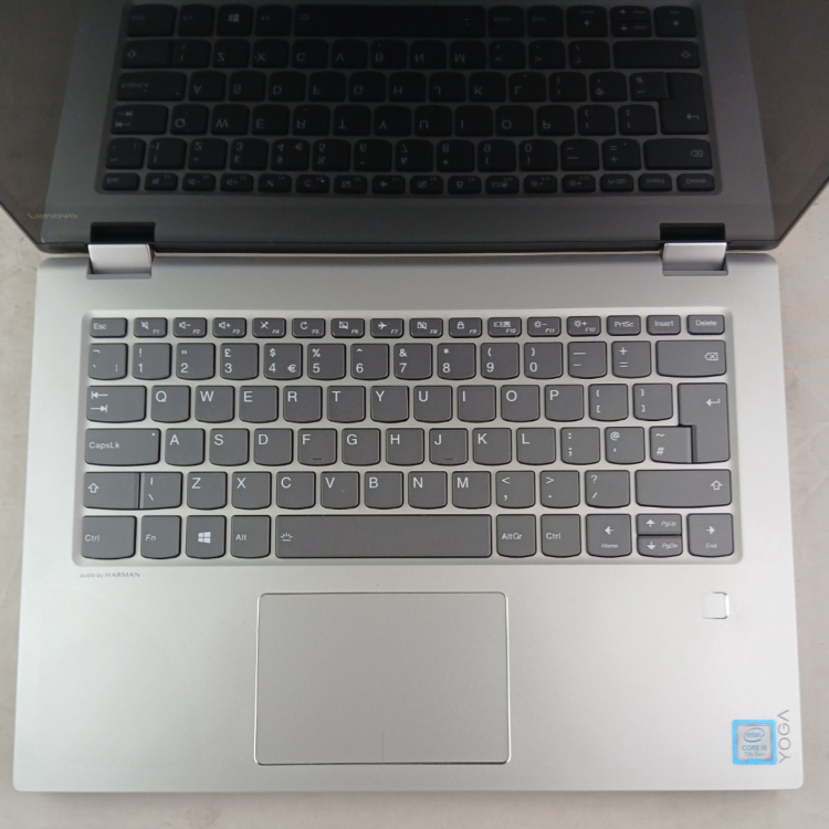 Refurbished Lenovo Yoga 520-14IKB Core i5-7200U 8GB RAM 128GB SSD 14 Inch Windows 11 Touchscreen Convertible Laptop