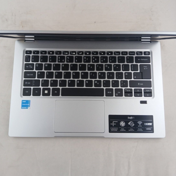 Refurbished Acer Swift SF114-34 Intel Pentium Silver N6000 4GB RAM 128GB SSD 14 Inch Windows 11 Laptop