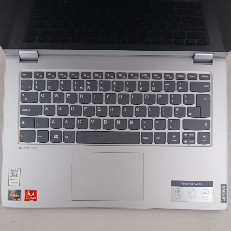 Refurbished Lenovo IdeaPad C340-14API Ryzen 5 3500U 8GB RAM 256GB SSD 14 Inch Windows 11 Laptop