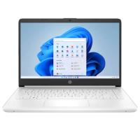 Refurbished HP 14S-DQ0XXX Intel Celeron N4120 4GB RAM 128GB SSD 14 Inch Windows 11 Laptop