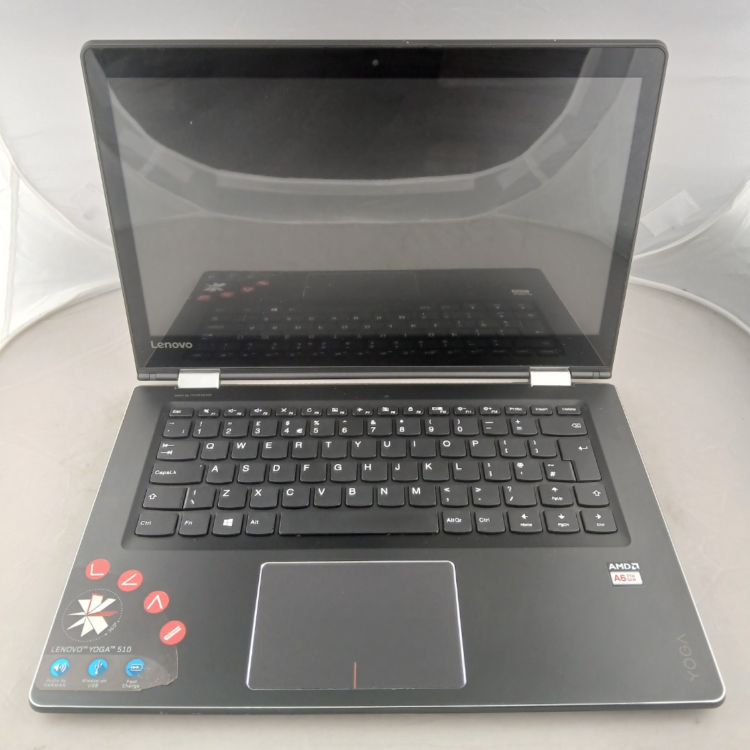 Refurbished Lenovo Yoga 510-14AST AMD A6-9210 4GB RAM 1TB HDD 14 Inch Windows 11 Touchscreen Convertible Laptop