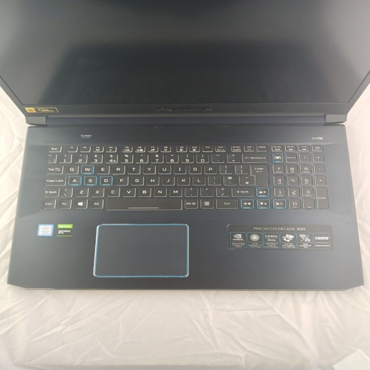 Refurbished Acer Predator PH317-53 Core i7-9750H 8GB RAM 256GB SSD + 1TB HDD GTX 1660 17.3 Inch Windows 11 Home Gaming Laptop