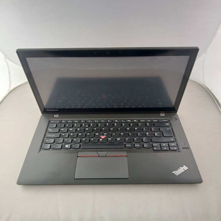Refurbished Lenovo ThinkPad T450 Core i5-5300U 8GB RAM 256GB SSD 14 Inch Windows 11 Touchscreen Laptop