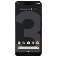 Grade A1 Google Pixel 3 XL Just Black 6.3" 128GB 4G Unlocked & SIM Free