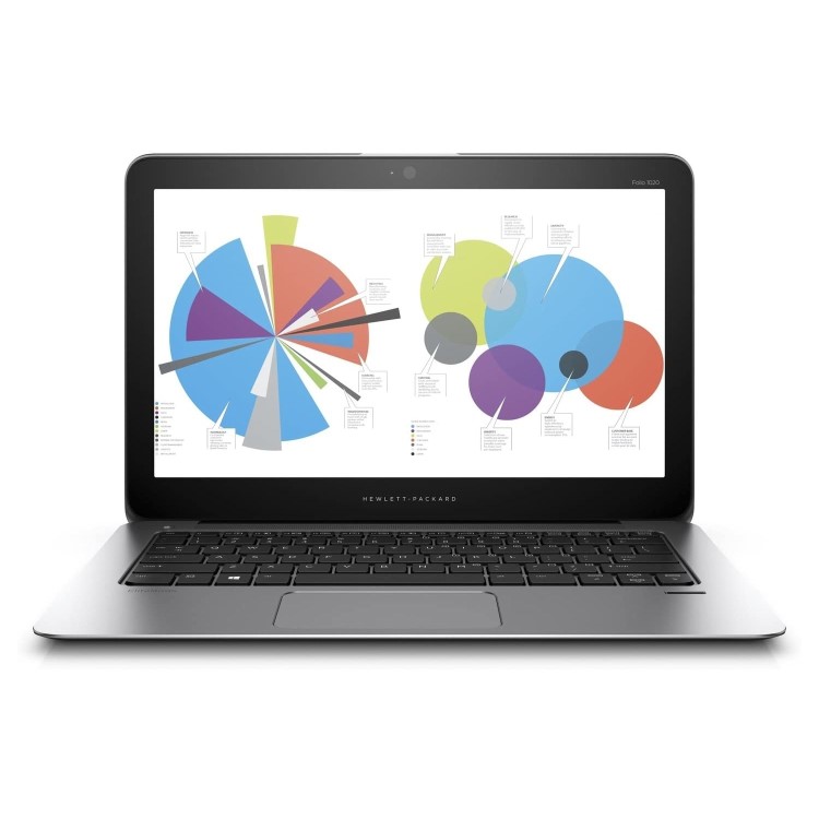 Refurbished HP Elitebook Folio 1040 G3 Core i5-6300U 16GB 256GB 14 Inch Windows 10 Laptop