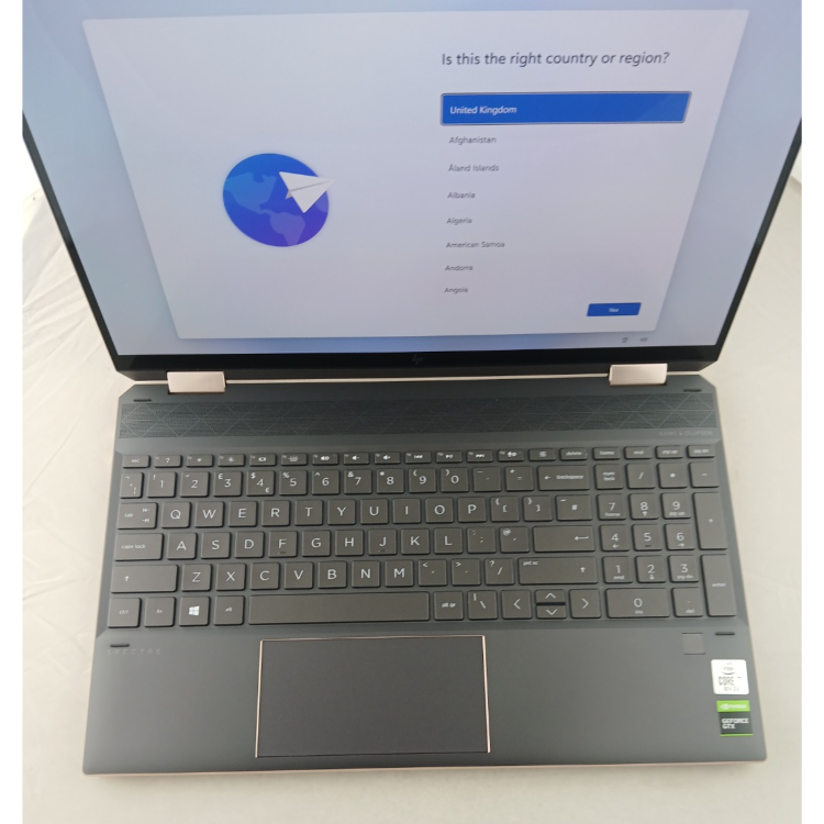 Refurbished HP Spectre X360 15-EB0XXX Core I7-10750H 16GB RAM 1TB SSD 15.6 Inch Windows 11 Convertible Laptop