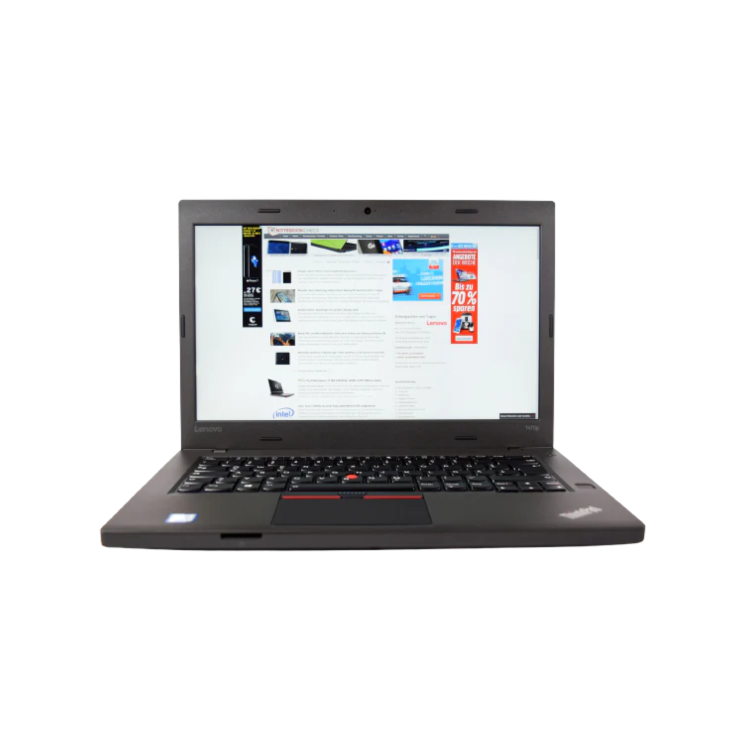 Refurbished Lenovo ThinkPad T470P Core i7-7700HQ 16GB RAM 512GB SSD 14 Inch Windows 10 Laptop