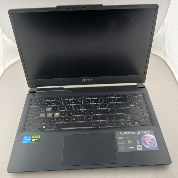 Refurbished MSI Cyborg 15 A12UDX Core i5-12450H 16GB RAM 512GB SSD 15.6 Inch Windows 11 Home Laptop