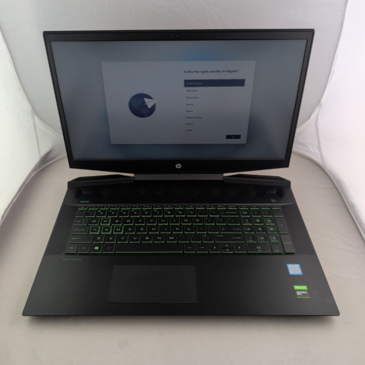 Refurbished HP Pavilion Gaming 17-CD0XXX Core i5-9300H 8GB RAM 1TB HDD 17.3 Inch Windows 11 Gaming Laptop