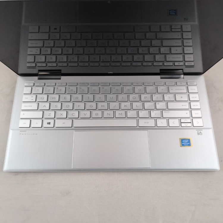 Refurbished HP Pavilion X360 14-DY0XXX Intel Pentium Gold 7505 4GB RAM 128GB SSD 14 Inch Windows 11 Touchscreen Convertible Laptop