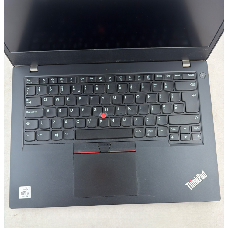 Refurbished Lenovo ThinkPad L14 Gen 1 Core i5-10210U 8GB RAM 256GB SSD 14 Inch Windows 11 Home Laptop