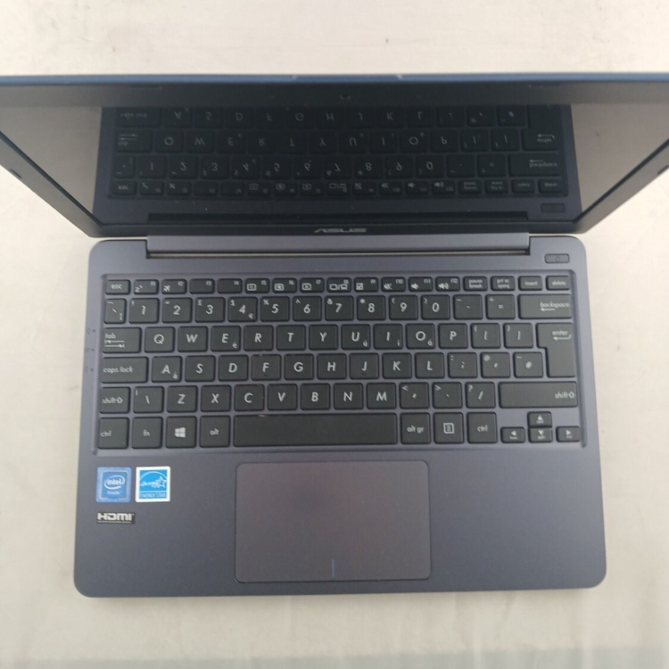 Refurbished ASUS Vivobook 12 E203MAS Intel Celeron N4000 4GB RAM 64GB MMC 11.6 Inch Windows 11 Laptop