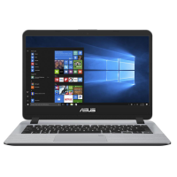 Refurbished ASUS Vivobook 14 X407UAR Intel Pentium 4417U 4GB RAM 256GB SSD 14 Inch Windows 11 Laptop