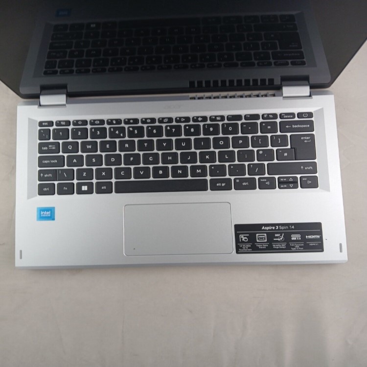 Refurbished Acer Aspire A3SP14-31PT Intel N100 4GB RAM 128GB SSD 14 Inch Windows 11 Laptop