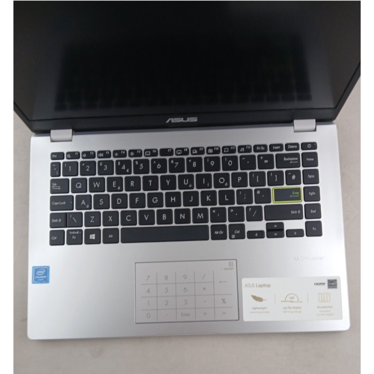 Refurbished ASUS Vivobook E410Ma Celeron N4020 4GB RAM 64GB eMMC 14 Inch Windows 11 Home Laptop