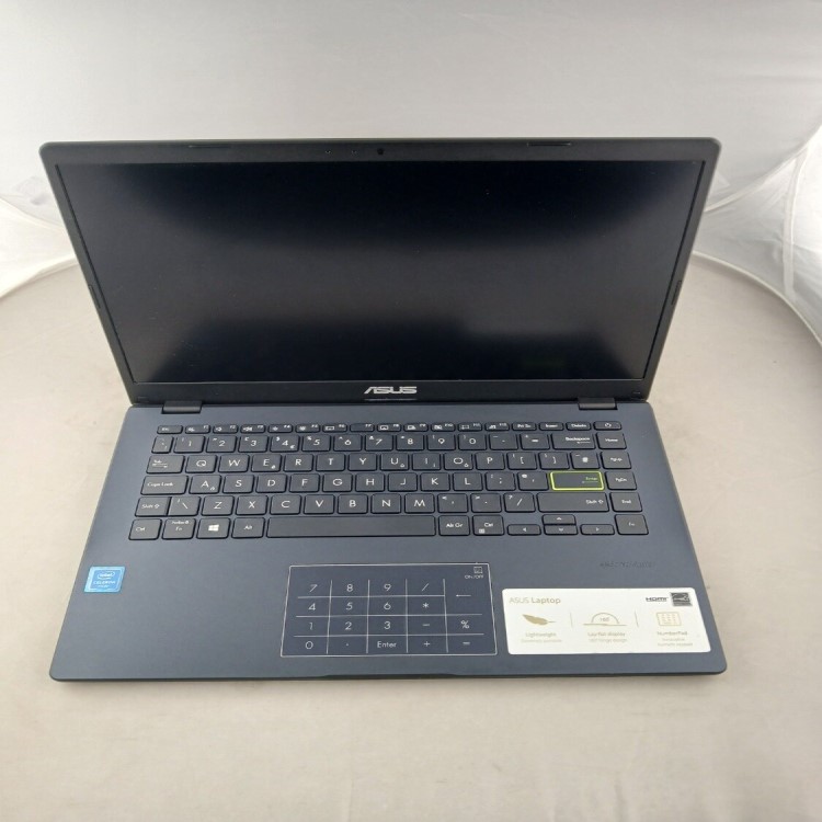 Refurbished ASUS Vivobook E410Mab Celeron N4020 4GB RAM 64GB eMMC 14 Inch Windows 11 Home Laptop